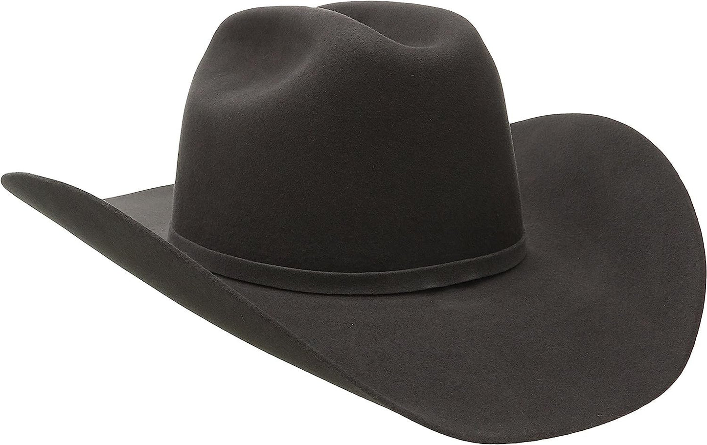 Bailey Lightning 4X Western Hat in Steel