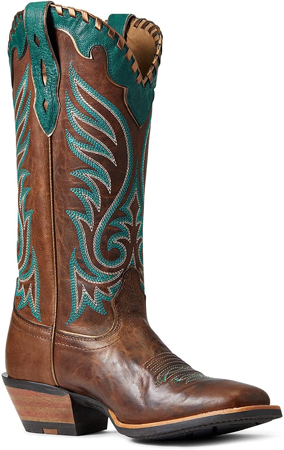 Front Angled View of Ariat Women's Crossfire Picante Western Boot