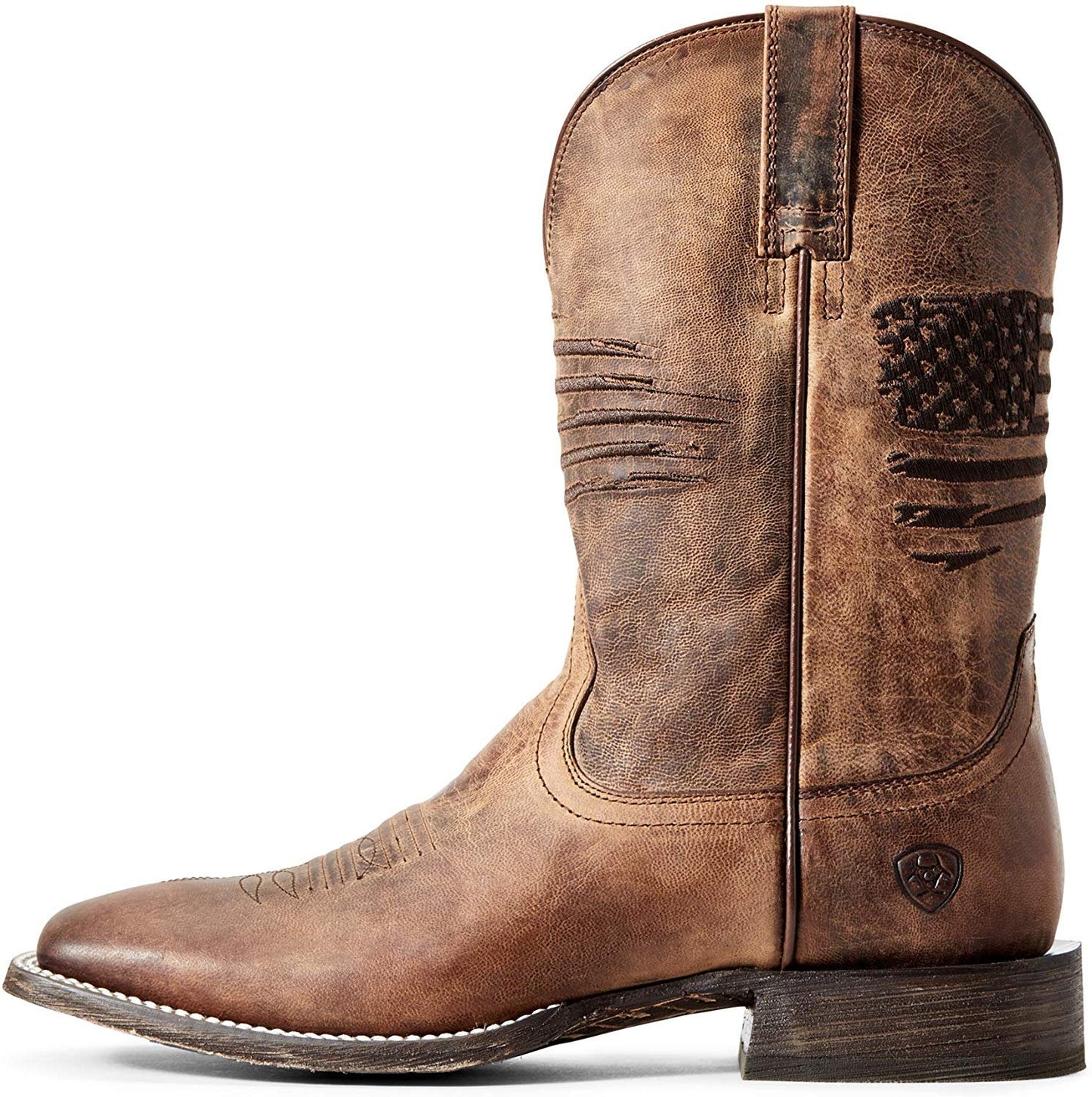 Side Profile of Ariat Men's Circuit Patriot Cowboy Boot