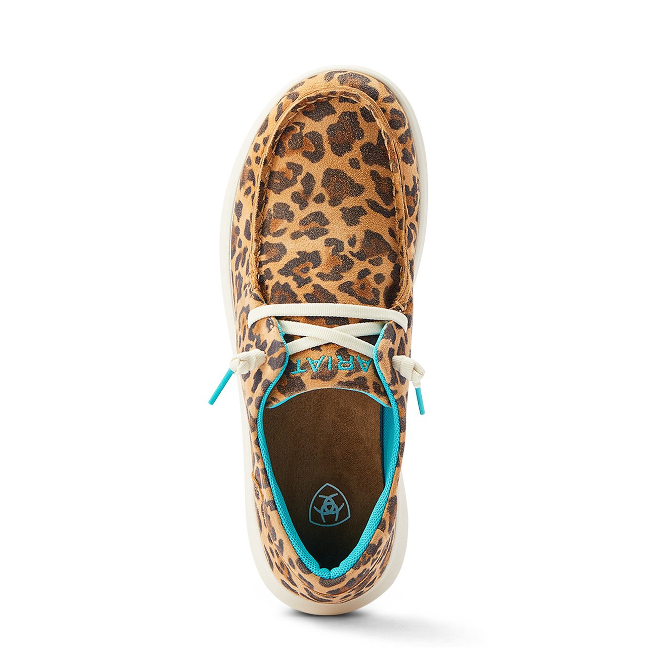 Top of Ariat Women's Hilo Shoe in Lively Leopard