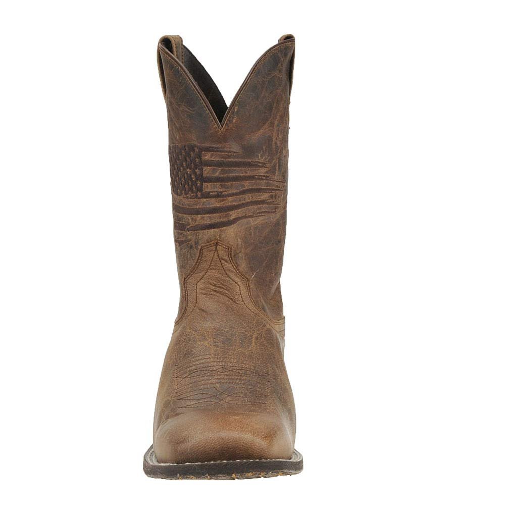 Front View of Ariat Men's Circuit Patriot Cowboy Boot