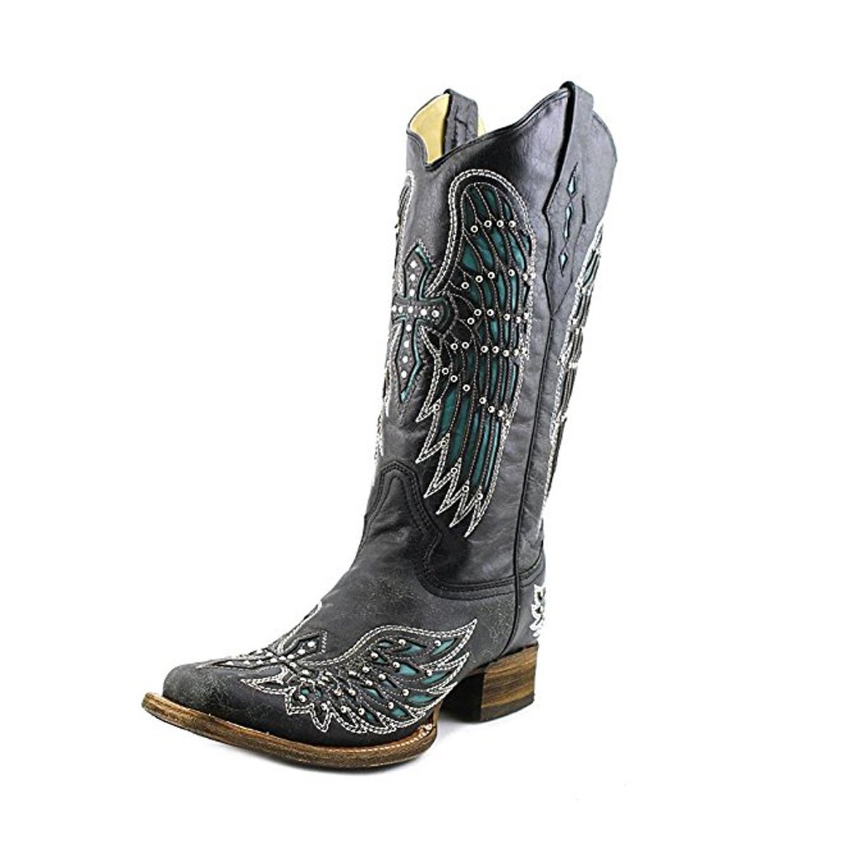 Cowgirl boots sales with cross