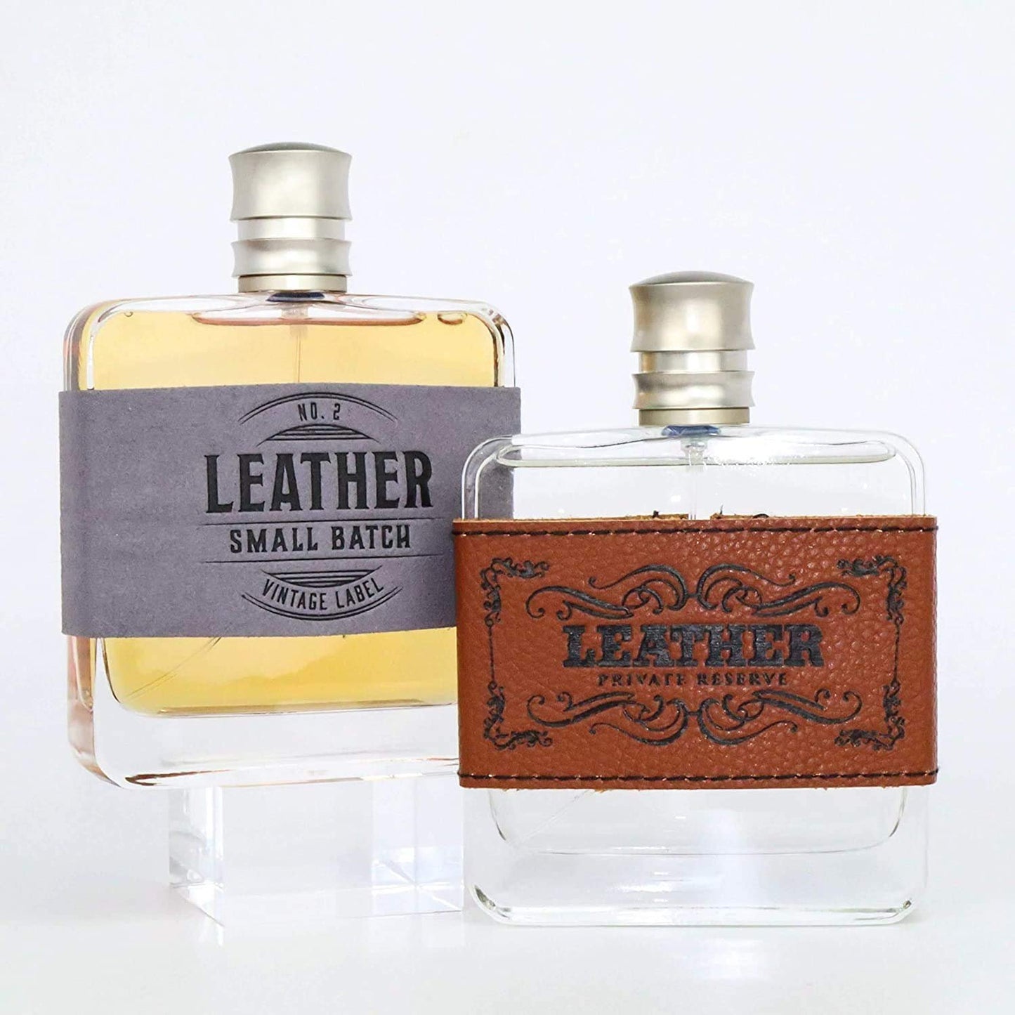 Two Bottles of Tru Western Men's Leather Small Batch Cologne No. 2