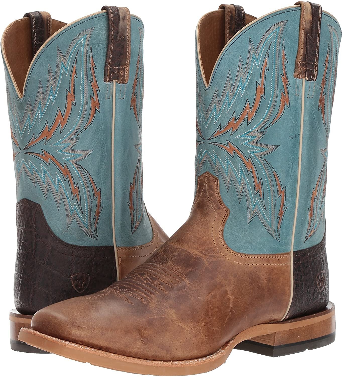 Pair of Ariat Men's Arena Rebound Western Boots