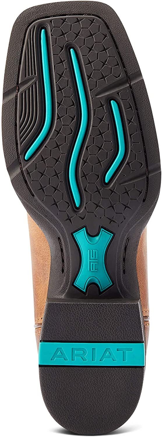 Outsole of Ariat Women's Round Up Back Zip Western Boot