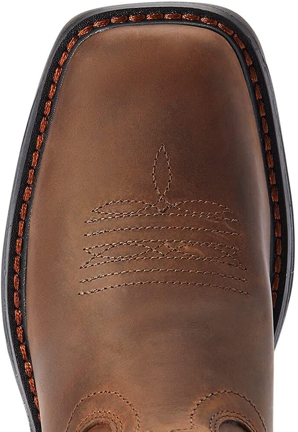 Toe Box of Ariat Kids' WorkHog XT Coil Western Boot