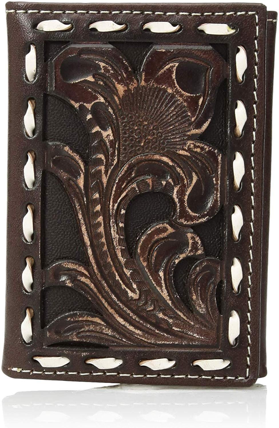 Ariat Mens Wallet Brown Trifold A3538402