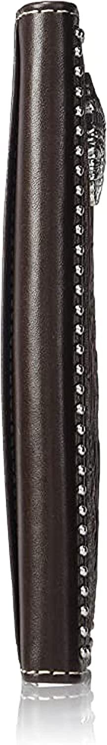 Top of Ariat Men's Head Dress Embossed Rodeo Wallet
