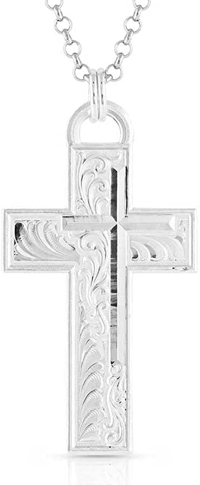 Montana Silversmiths Women's Signature Necklace Cross Pendant