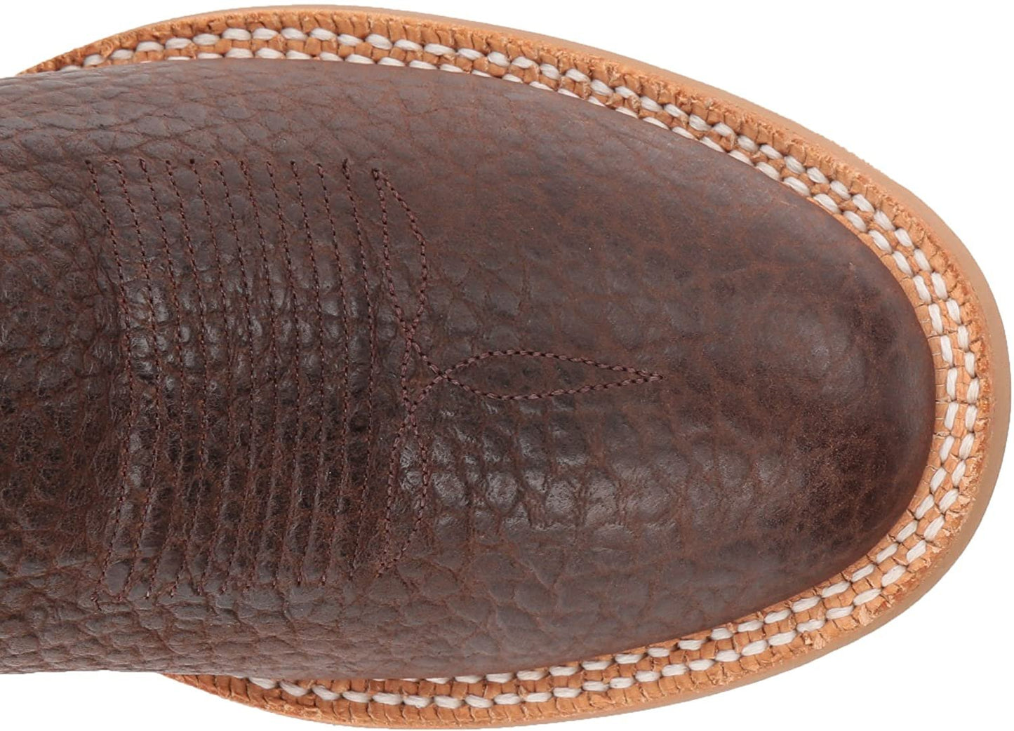 Toe Box of Ariat Men's Match Up Round Toe Western Boot