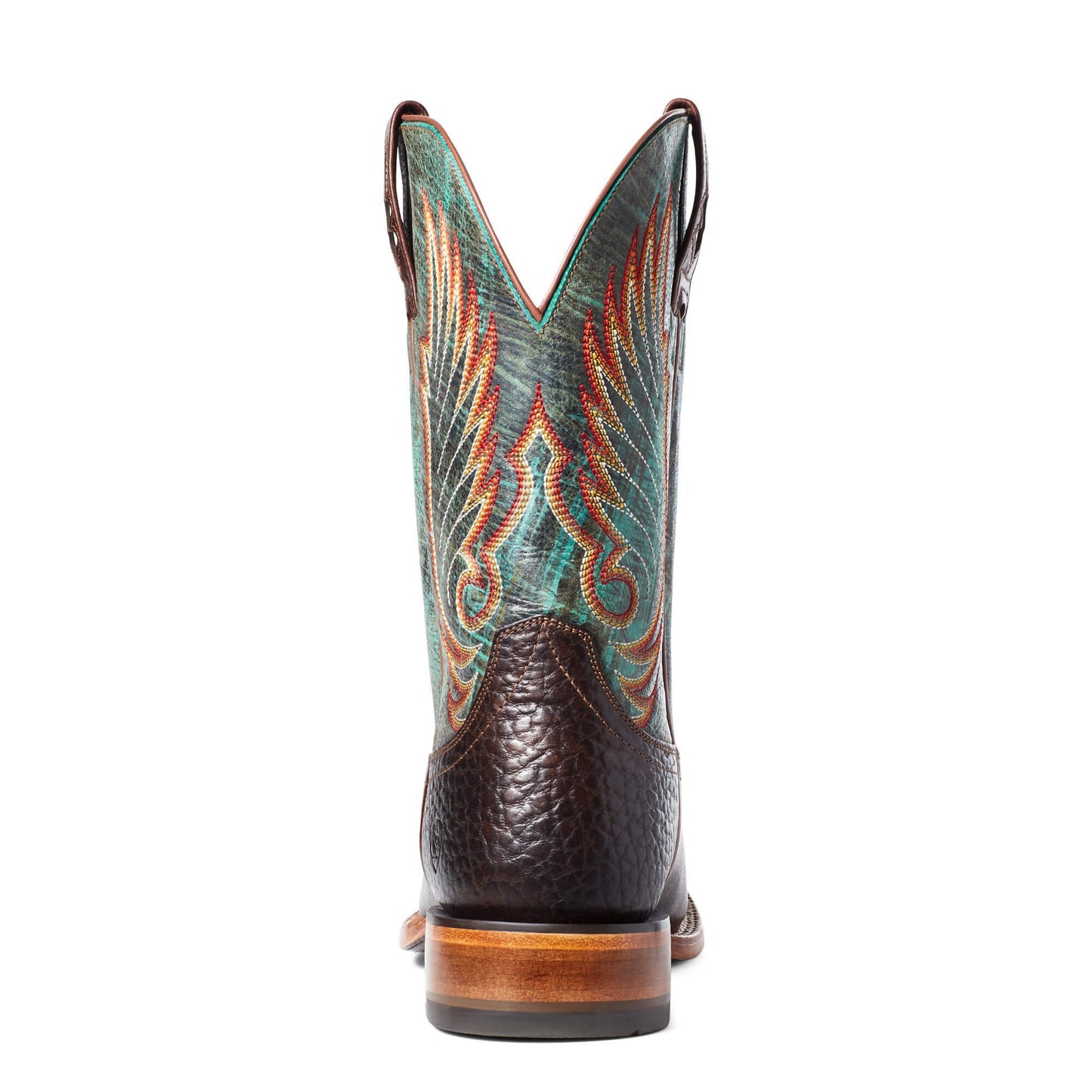 Back of Ariat Men's Cyclone Square Toe Western Boot