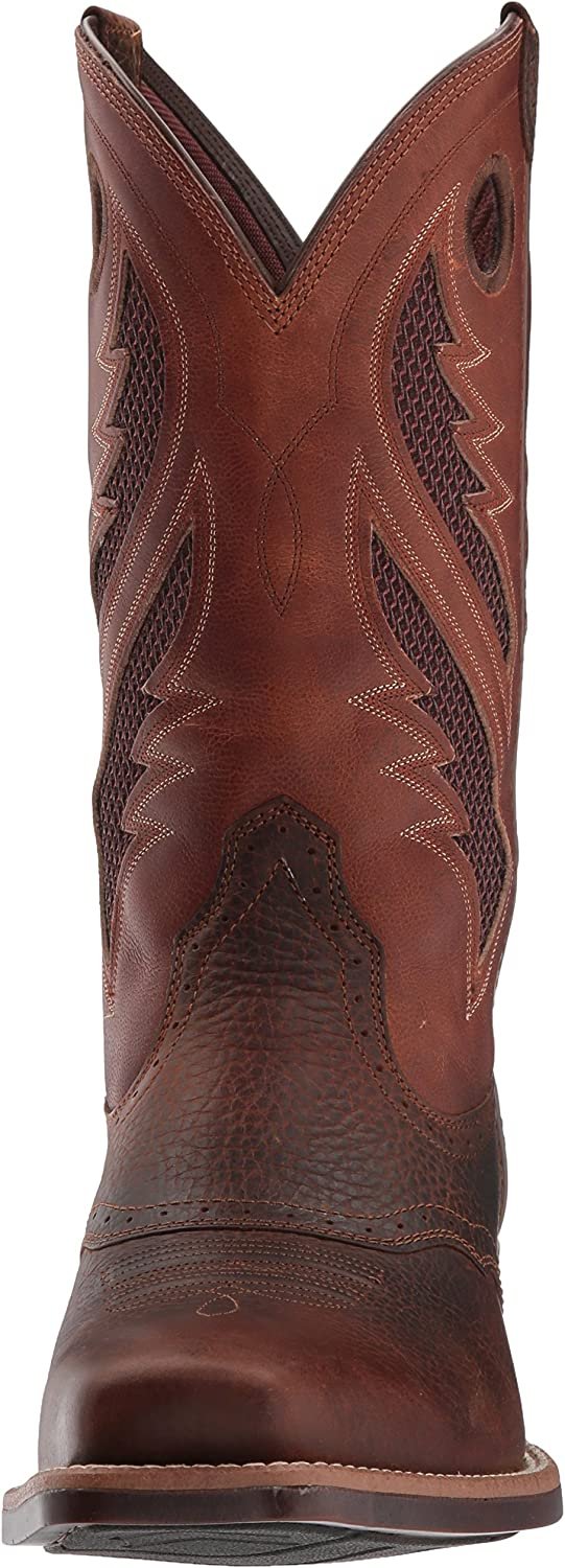 Front of Ariat Men's VentTEK Ultra Narrow Square Toe Western Boot