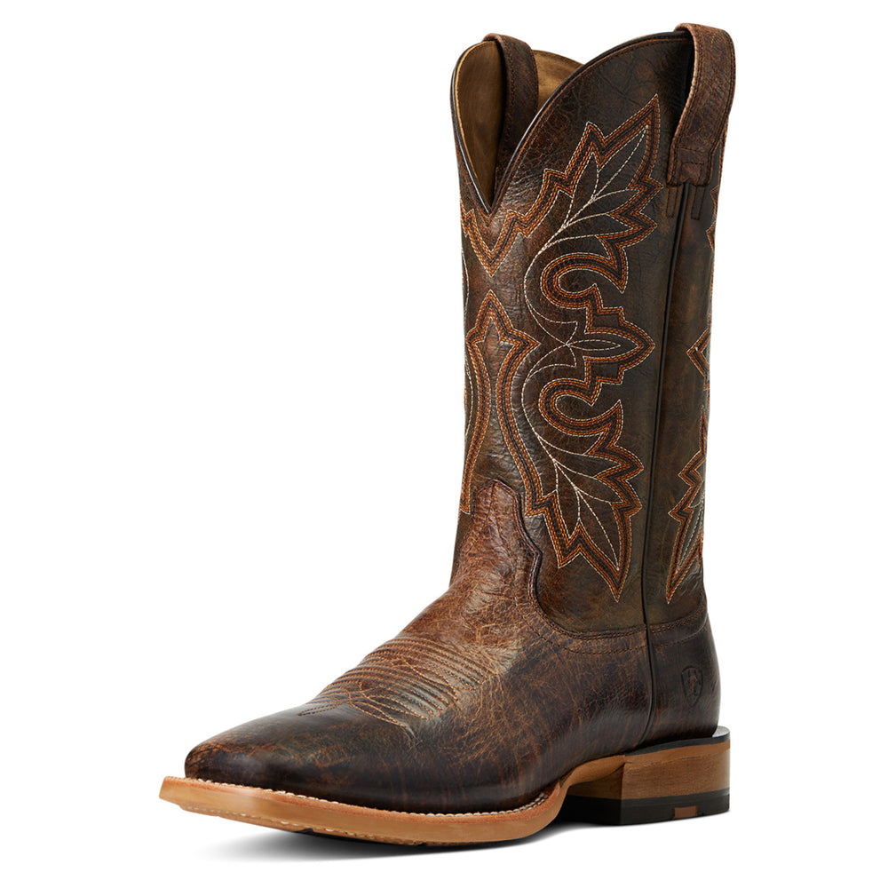 Ariat Men's Standout Leather Performance Western Boot - Broad Square Toe