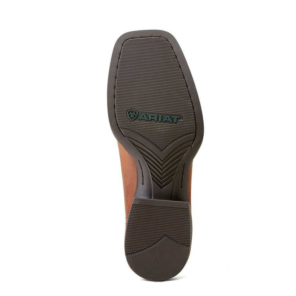 
                  
                    Sole of Ariat Men's Sport Latigo Western Performance Boot, Showing Ariat Logo
                  
                