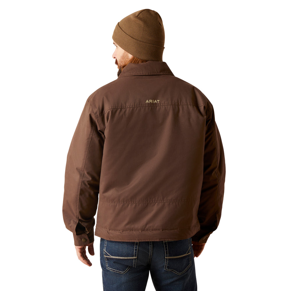 
                  
                    Back of Ariat Men's Grizzly 2.0 Canvas Conceal and Carry Jacket in Bracken
                  
                