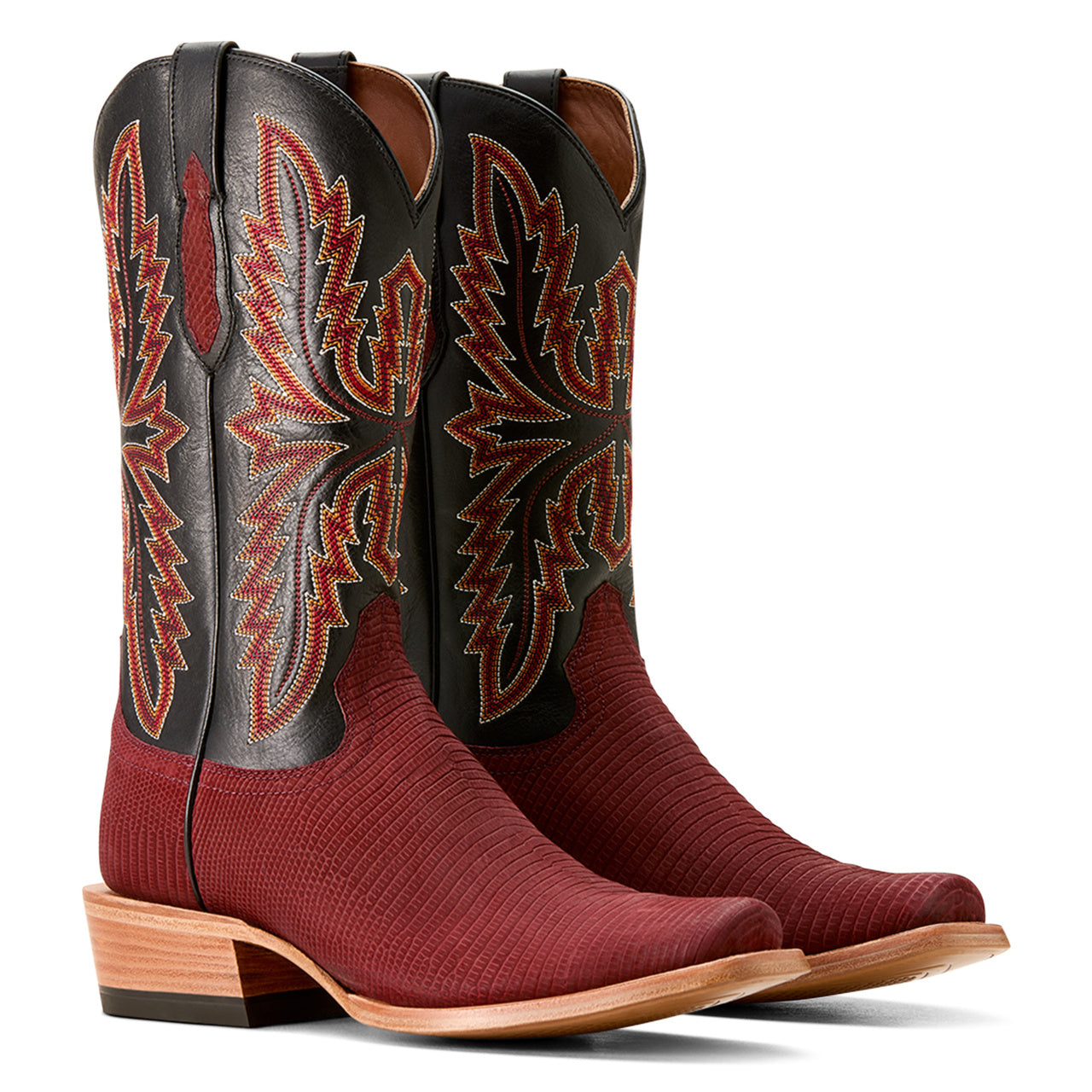 Pair of Ariat Men's Futurity Relentless Golde Rush Cowboy Boots