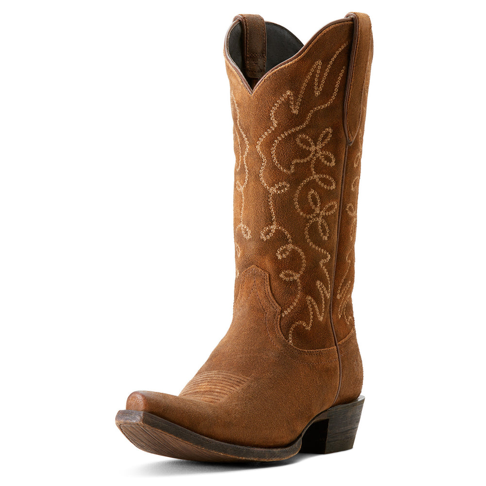 
                  
                    Ariat Women's Jukebox Western Boot in Dark Ginger Suede
                  
                