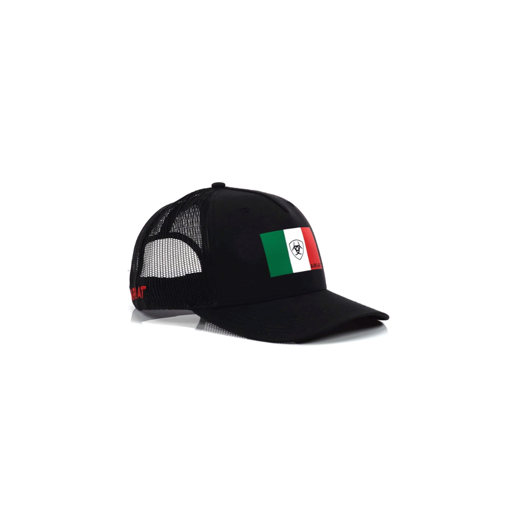 
                  
                    Ariat Mexico Flag Black Baseball Cap
                  
                
