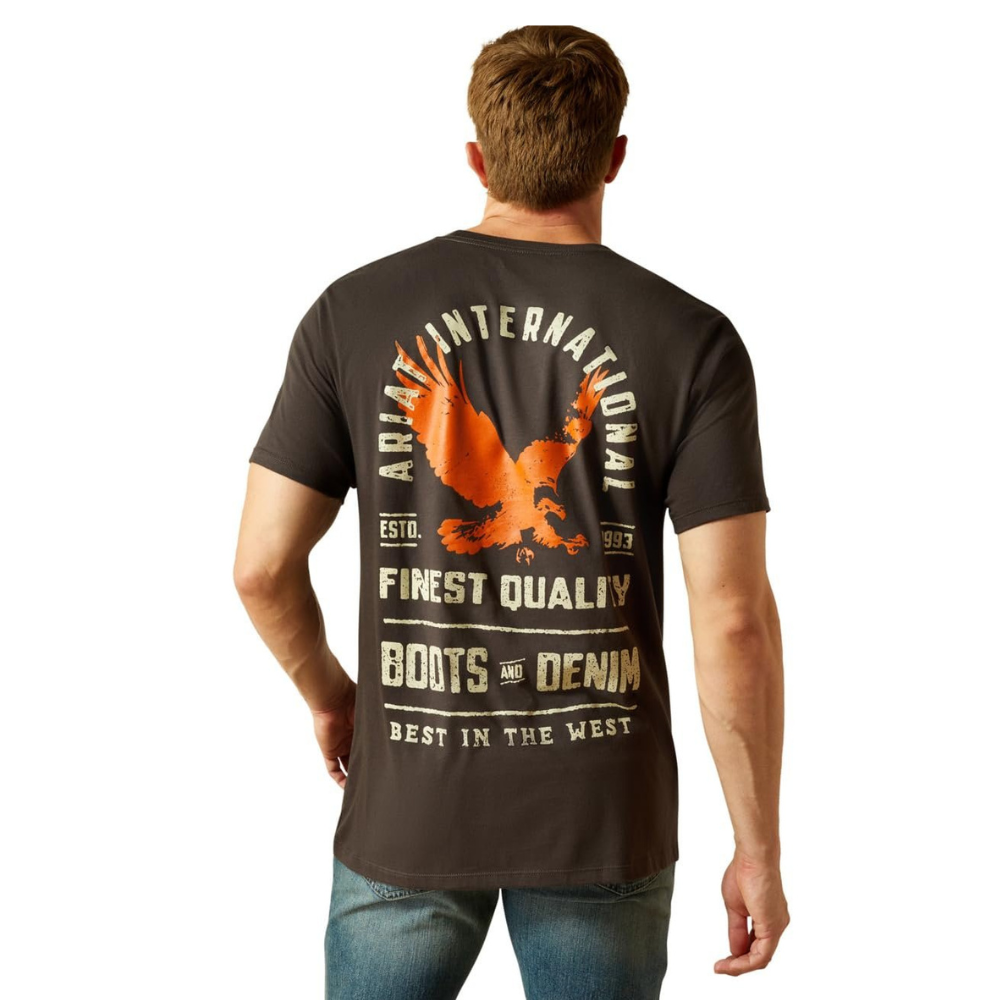 
                  
                    Back of Ariat Men's Eagle Large T-Shirt
                  
                