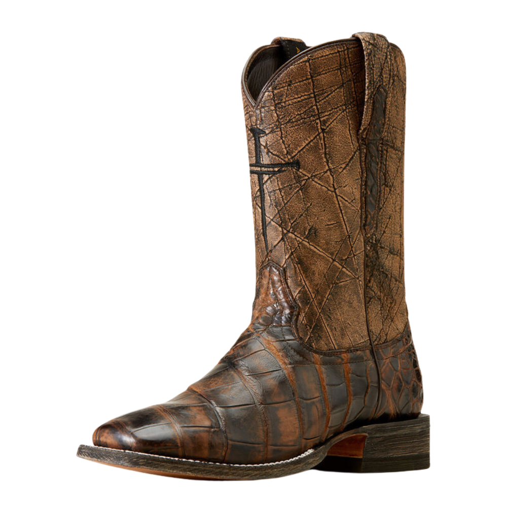 Ariat Men's Backwater Wide Square Toe Western Boot