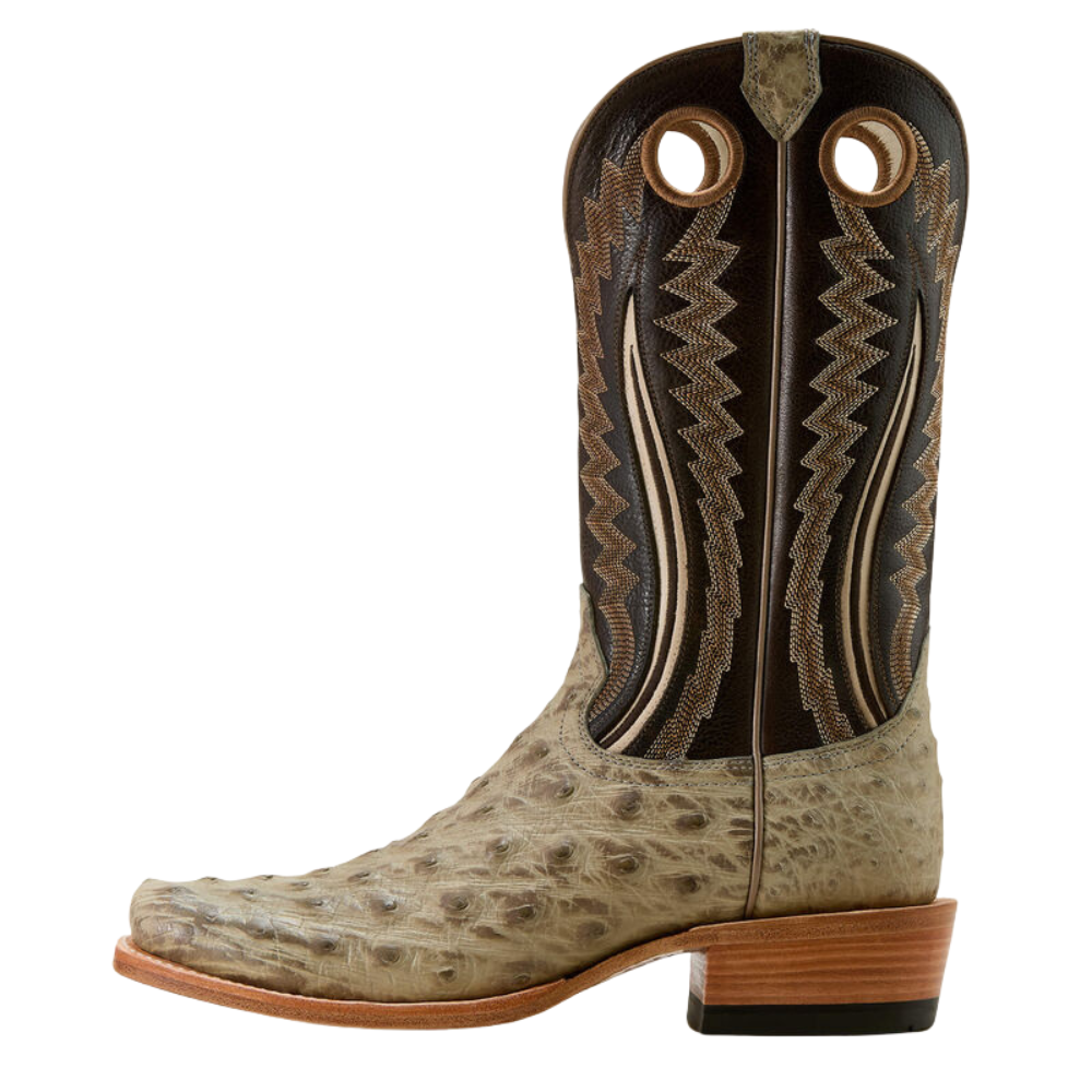 Side of Ariat Men's Futurity Outlaw Narrow Cutter Toe Cowboy Boot