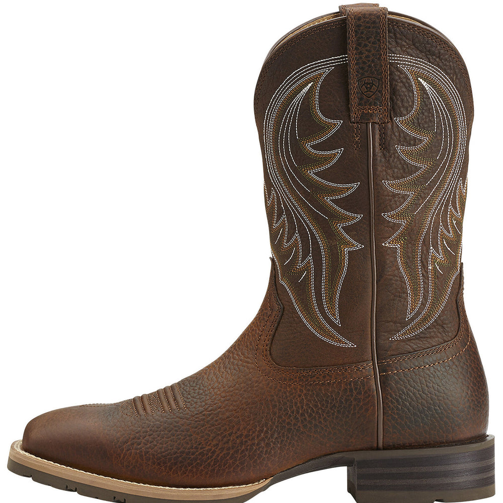 Side Profile of Ariat Men's Hybrid Rancher Square Toe Western Boot