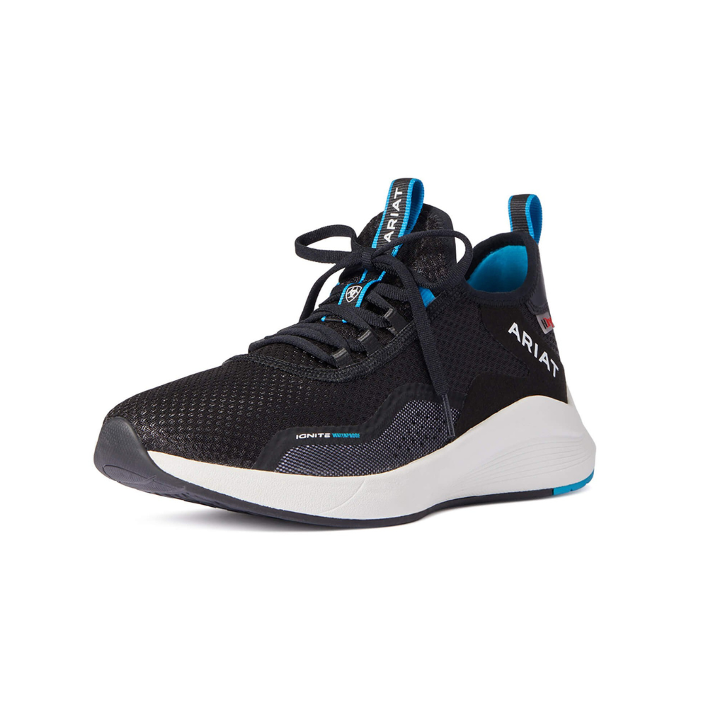 Front Angled View of Ariat Men's Ignite Waterproof Shoe