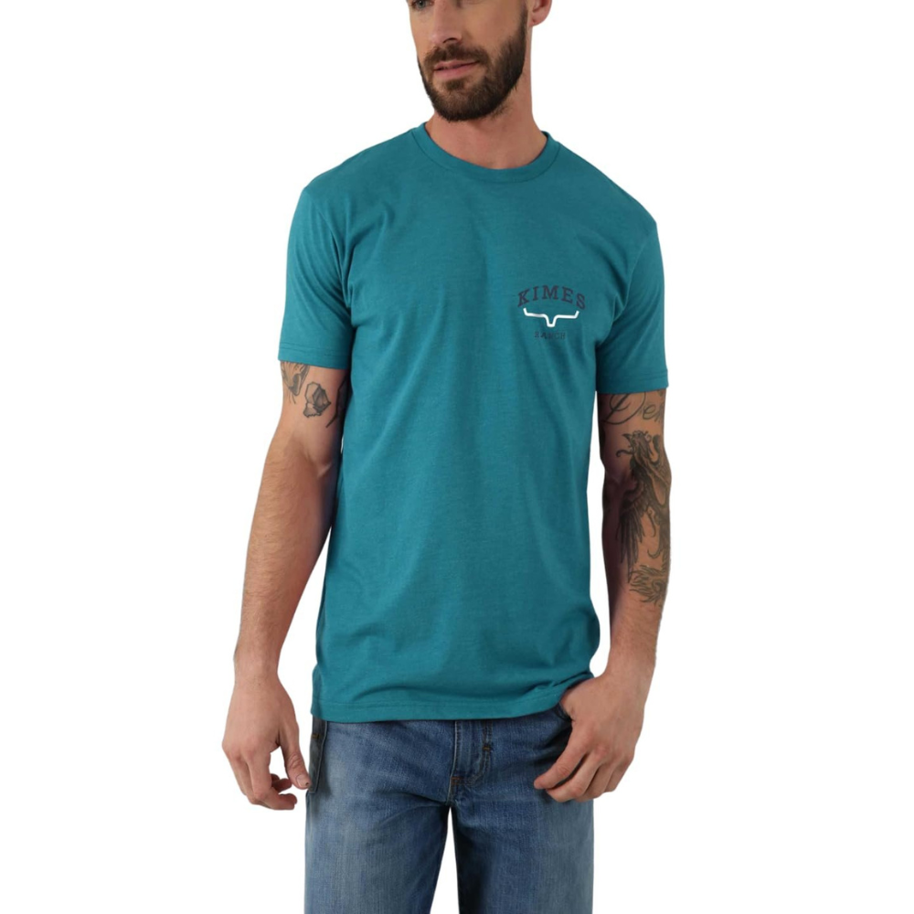 Kimes Ranch Men's Since 2009 T-Shirt, Teal