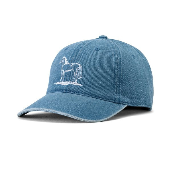 Ariat Country Cap in Light Denim with soft cotton construction and adjustable fit
