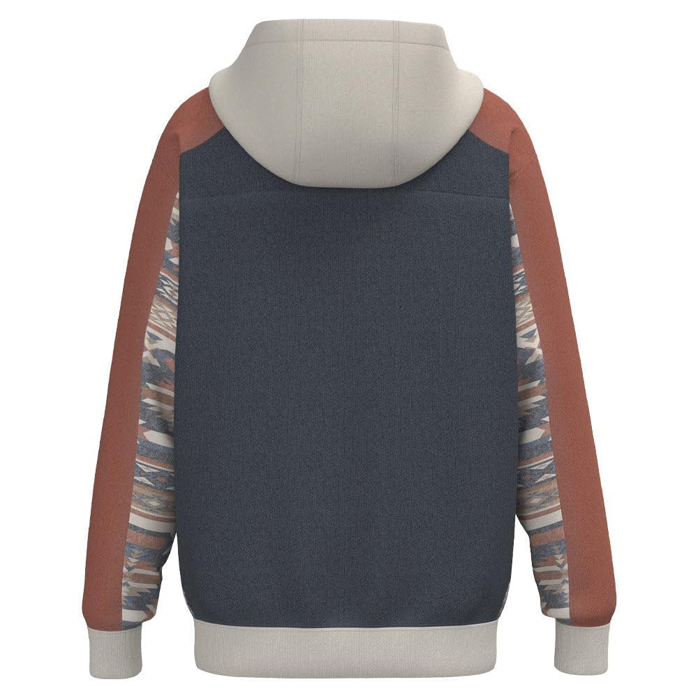 Back View of HOOEY Bad Company Rodeo Hoodie for Men