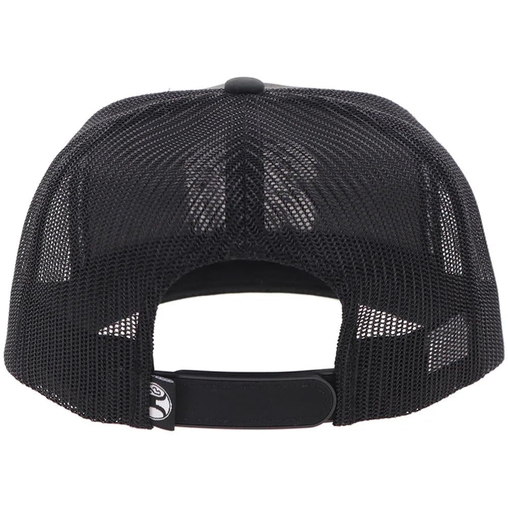 Black Western Hat with White Logo Hooey