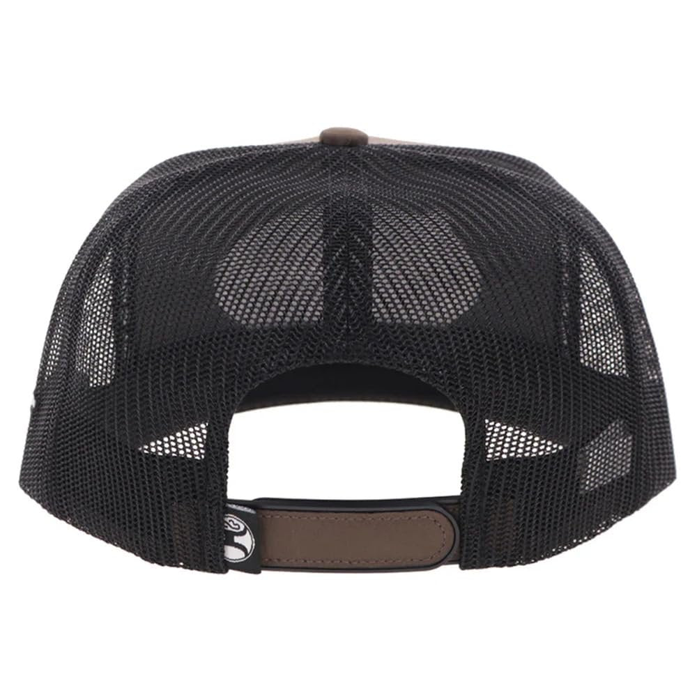 Brown Black Western Hat with Cactus Patch Hooey