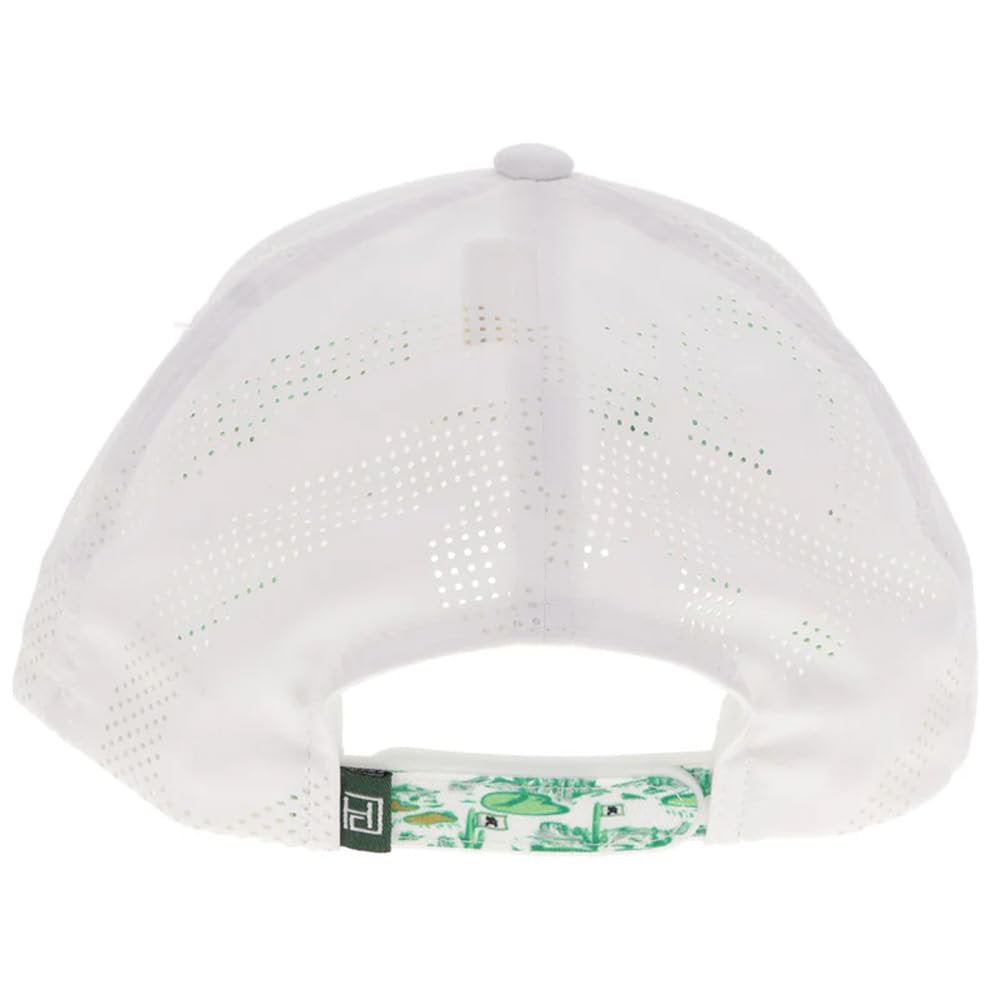 Back View of HOOEY Divot Mesh Back Snapback Trucker Hat