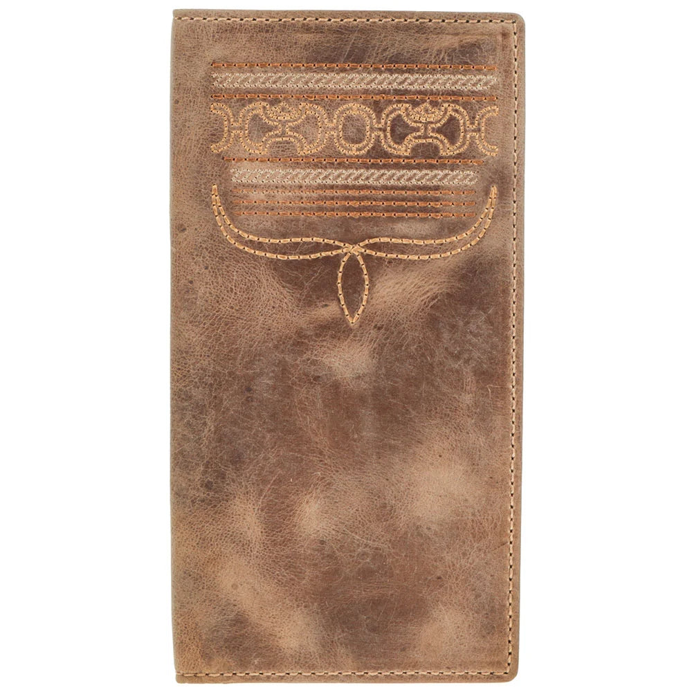 Hooey Leather Rodeo Wallet men's Western wallet color option 1