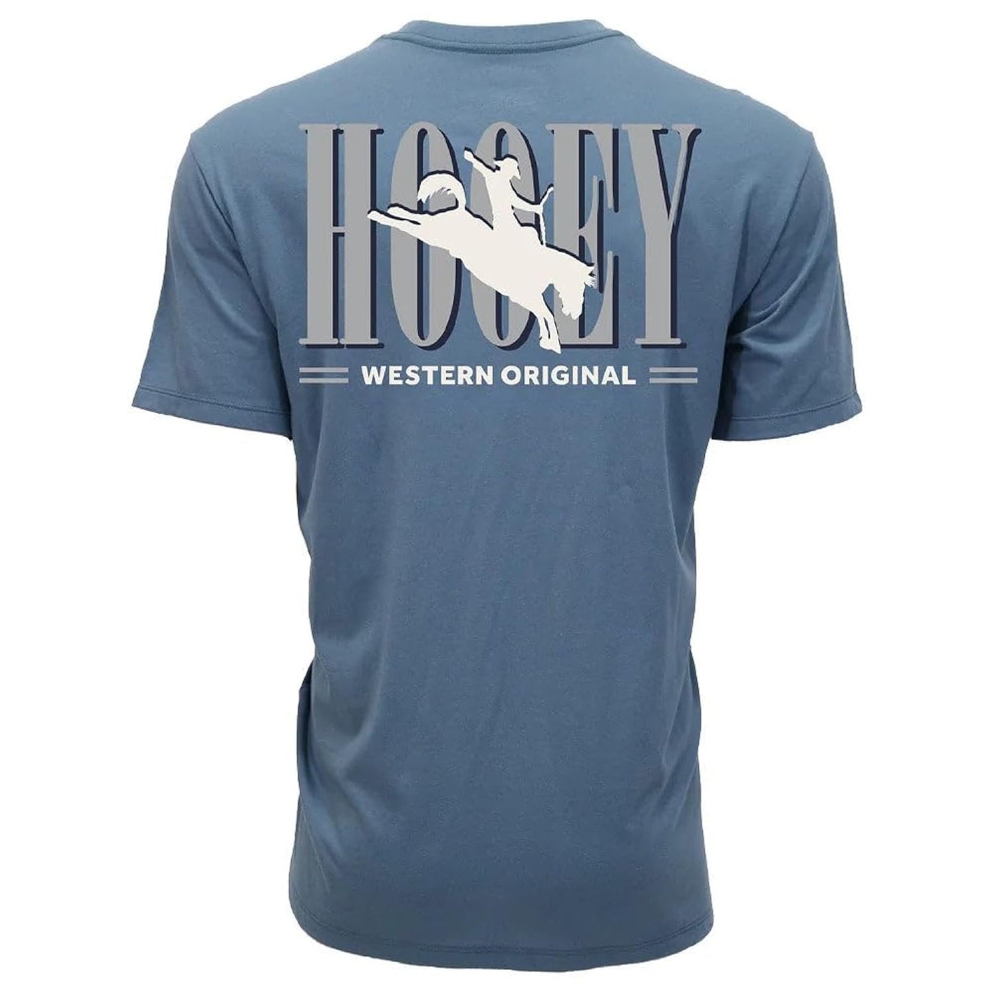 Men's HOOEY Wild Ride graphic tee designed for western lifestyle, ranch wear, and everyday casual comfort.