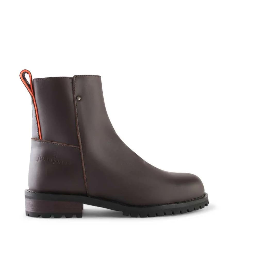 Juno Jones Meti Womens Steel Toe Puncture Resistant 6 Inch Pull On Zipper Work Boots