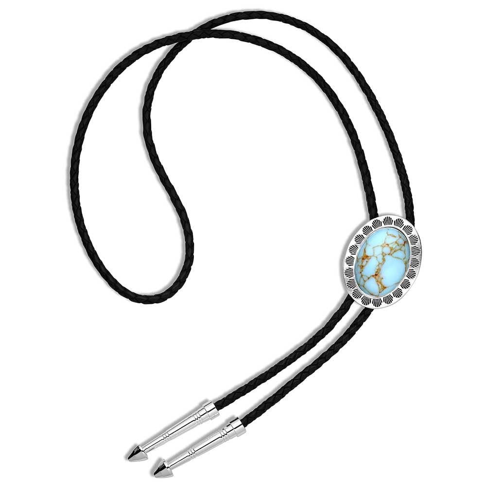 
                  
                    Front of Montana Silversmiths Turquoise Waters Bolo Tie
                  
                