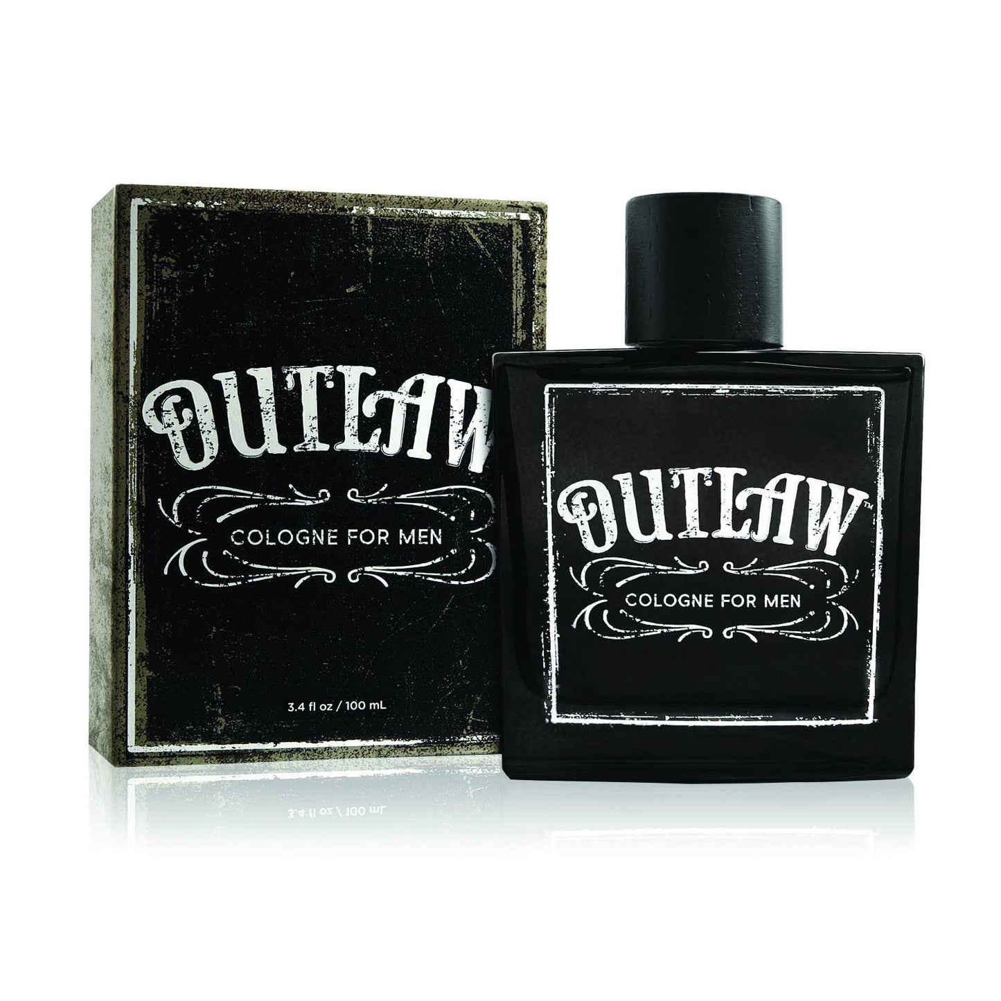 Bottle of Tru Western Men's Outlaw Cologne With Packaging