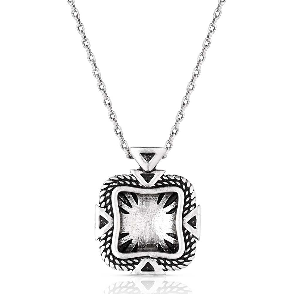 Back of Montana Silversmiths Women's Desert Sage Turquoise Necklace