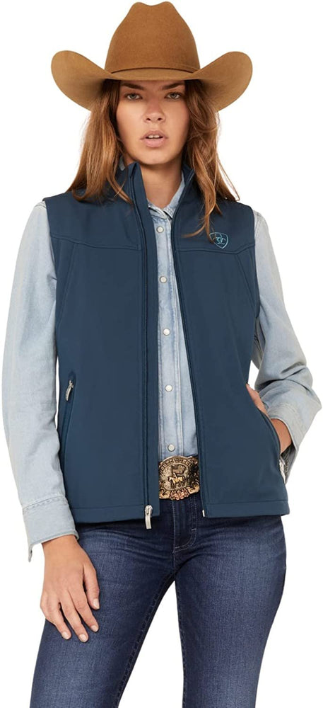 
                  
                    Ariat Women's New Team Softshell Vest in Petroleum
                  
                