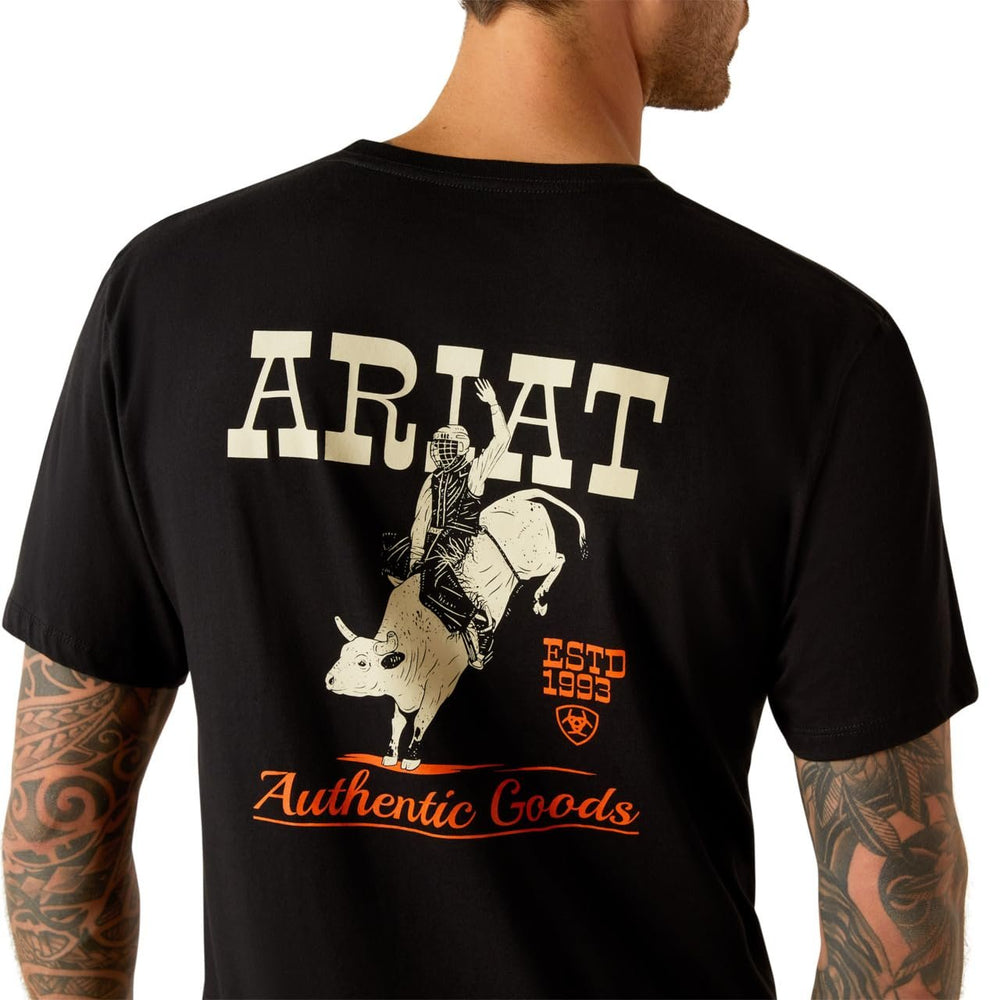 
                  
                    Graphic Design on Ariat Men's Bull T-Shirt
                  
                