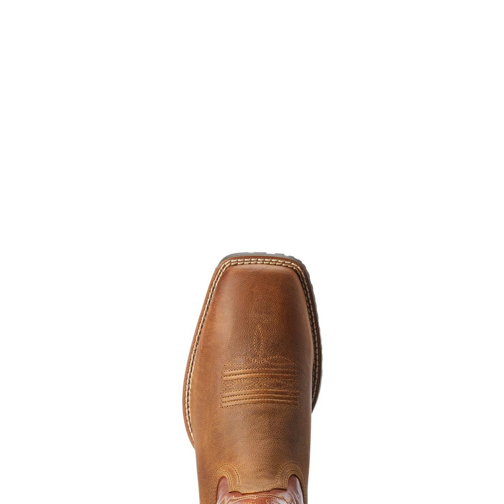 
                  
                    Toe Box of Ariat Men's Hybrid Ranchwork Shock Shield Western Performance Boot
                  
                