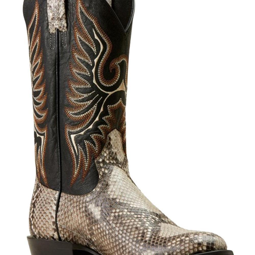 Ariat Men's Slick Exotic Python Western Boots - Round Toe