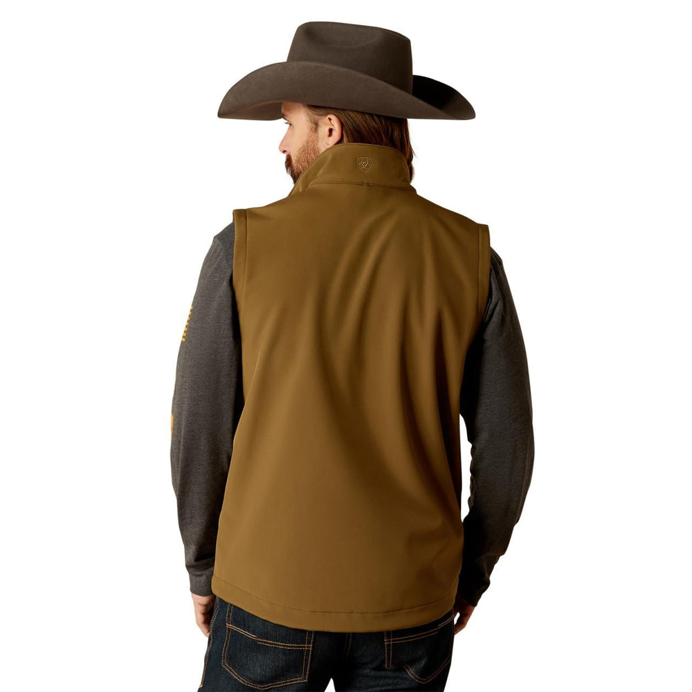 
                  
                    Back of Ariat Men's Logan Softshell Vest
                  
                