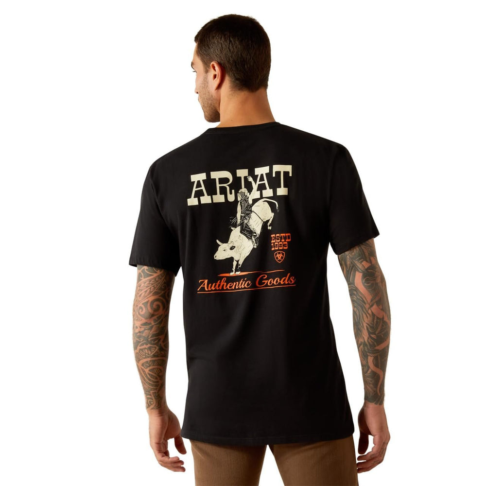 
                  
                    Back of Ariat Men's Bull T-Shirt
                  
                
