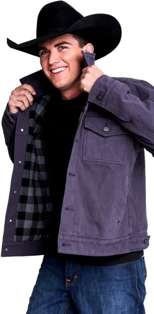 
                  
                    Lining of Kimes Ranch Men's Canvas Marshall Jacket in Pewter
                  
                