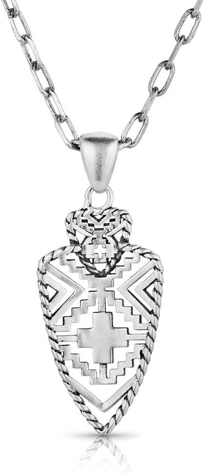 Back of Montana Silversmiths Women's Patterns of the Southwest Necklace