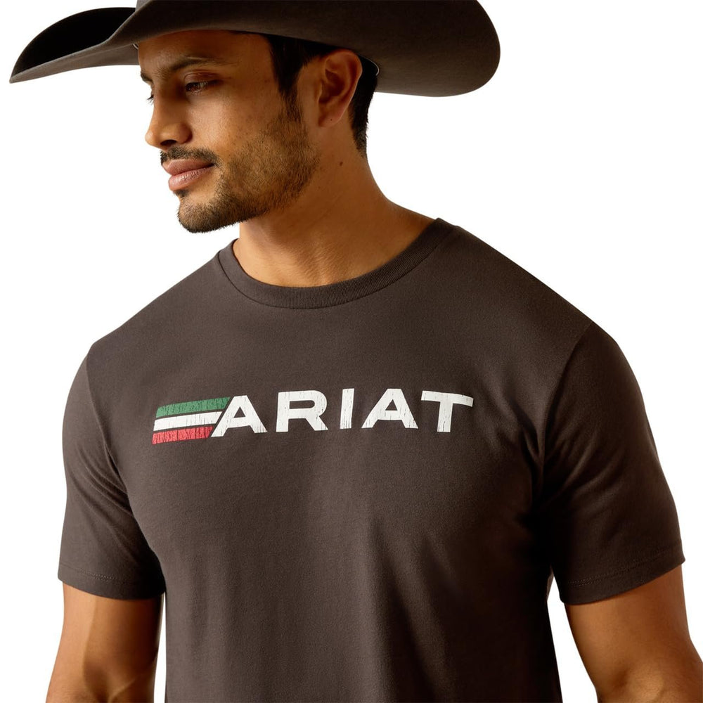 
                  
                    Close-up of Ariat Men's Viva T-Shirt
                  
                
