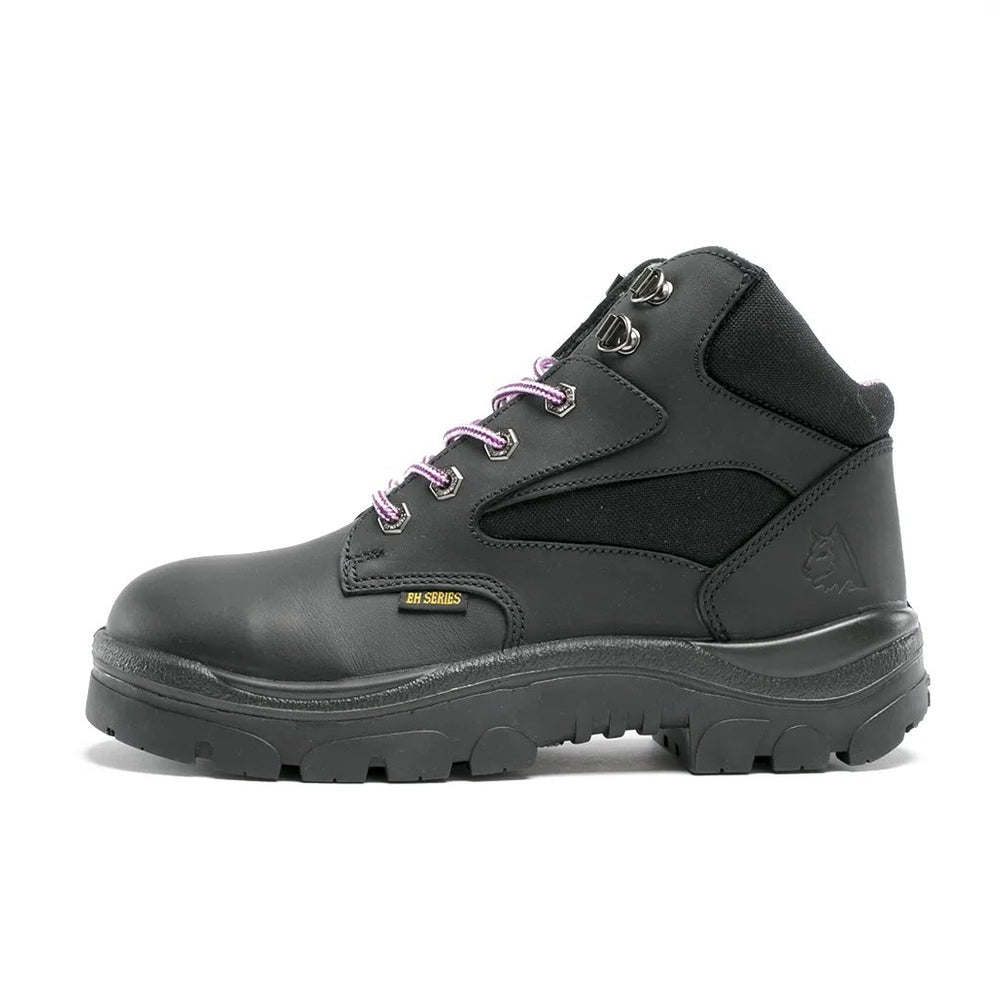 Steel Blue Parkes Zip Ladies Work Boot in Black