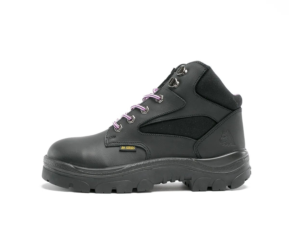 Steel Blue Parkes Zip Ladies Work Boot in Black